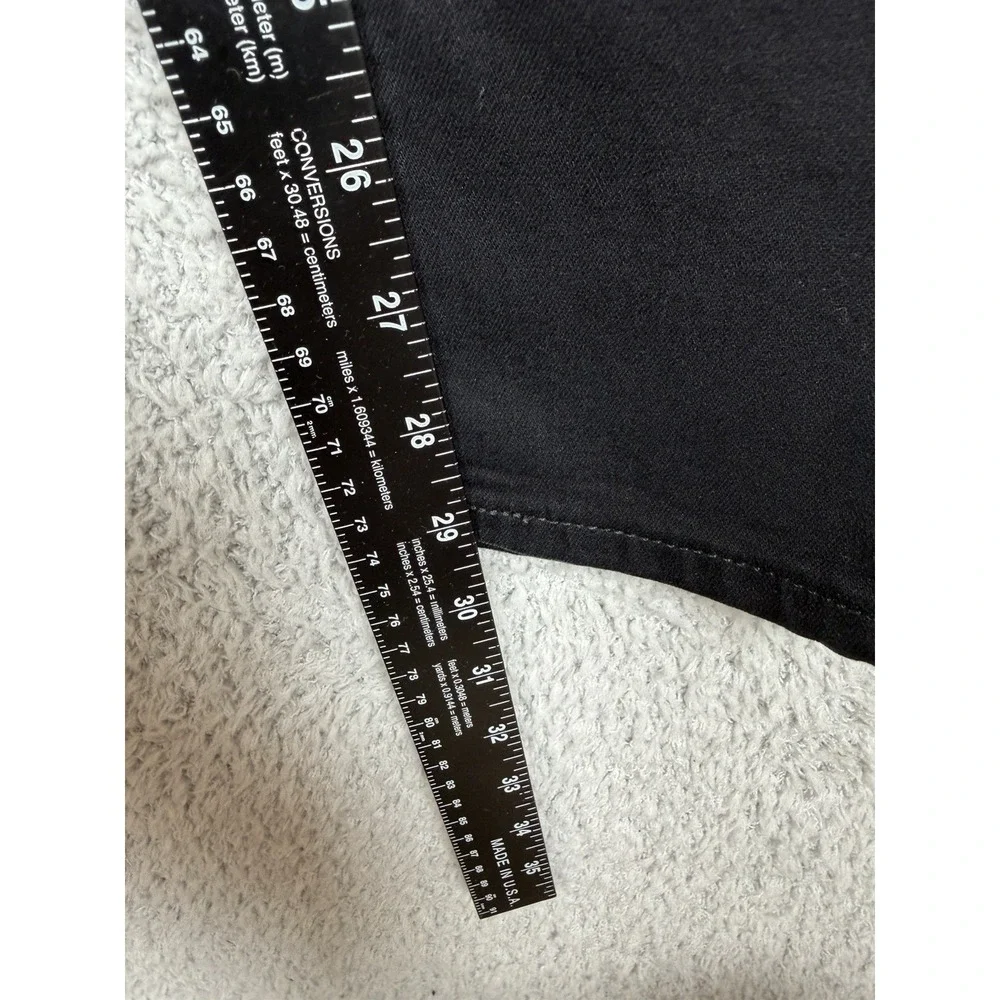 AG Adriano Goldschmied Farrah Skinny Ankle Jeans Women's 30R Black Stretch 30x29